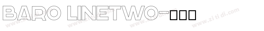 Baro LineTwo字体转换